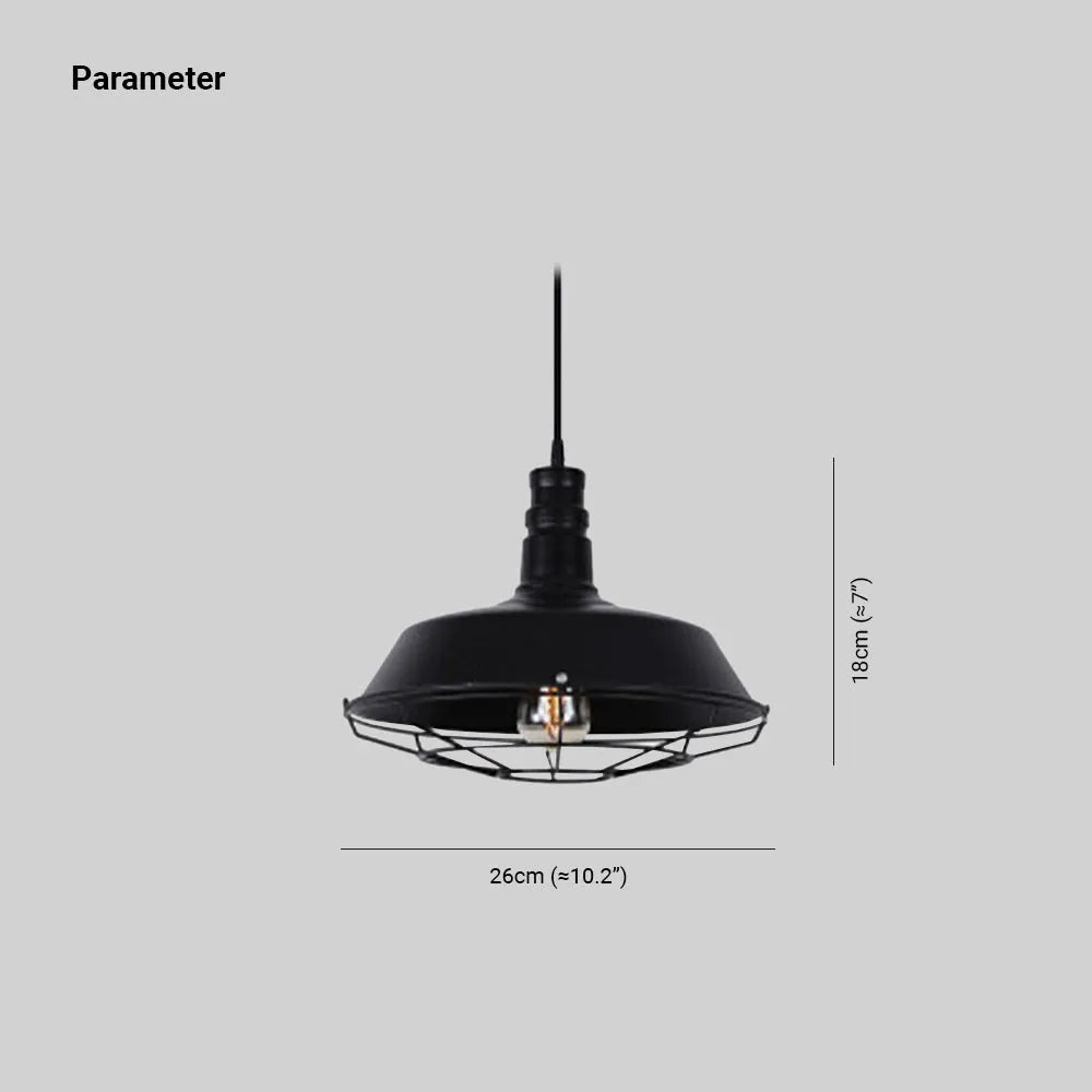 Epoch Rustic Black Industrial Pendant Light Shade | ventumra