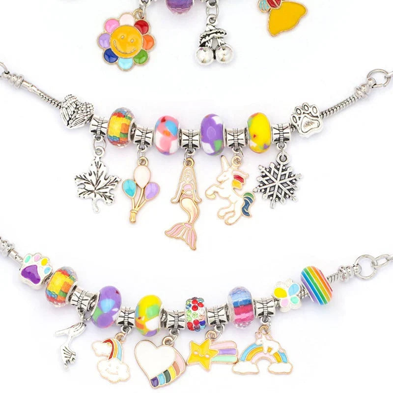 Kit DIY para hacer pulseras — Set creativo para elaborar joyería