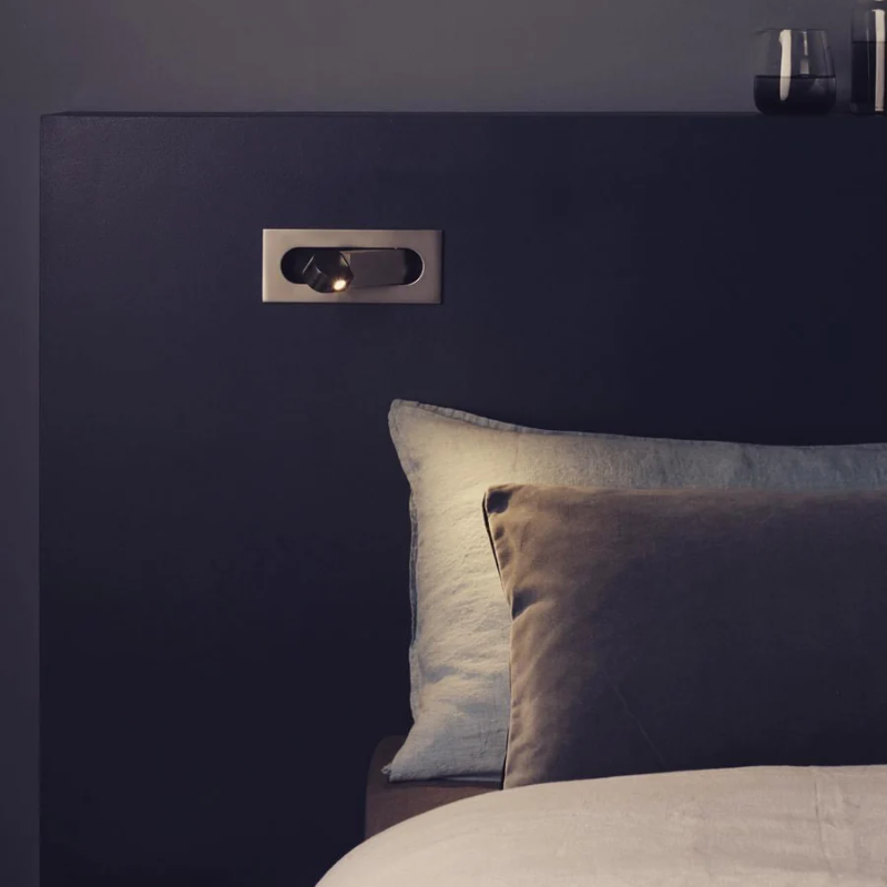 Elyra | Modern LED Bedside Wall Lamp With Ambient Backlight