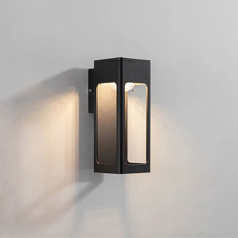 Solith Modern Waterproof Minimalist Geometric Outdoor Wall Light | ventumra