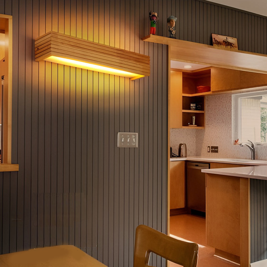 KairoLign Rectangular Waterproof LED Nordic Wall Lamp With Mirror Lighting