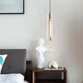 June Brass Designer Glass Pendant Lamp Smoky | ventumra