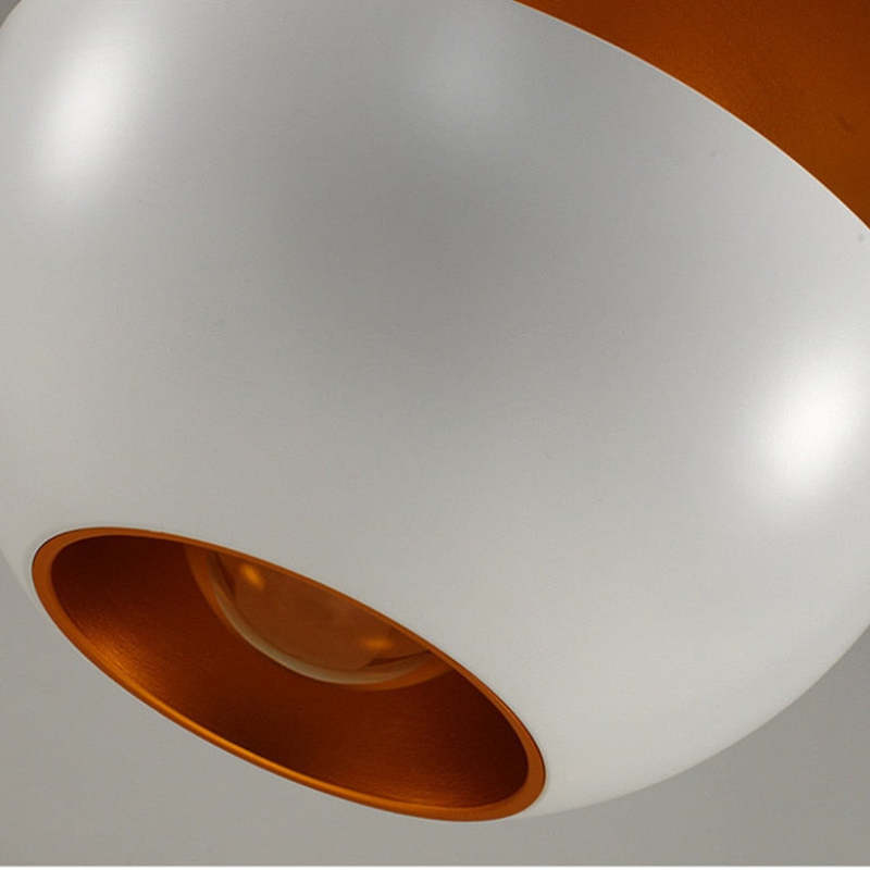 LumaNova Black and White LED Pendant Light for Interiors