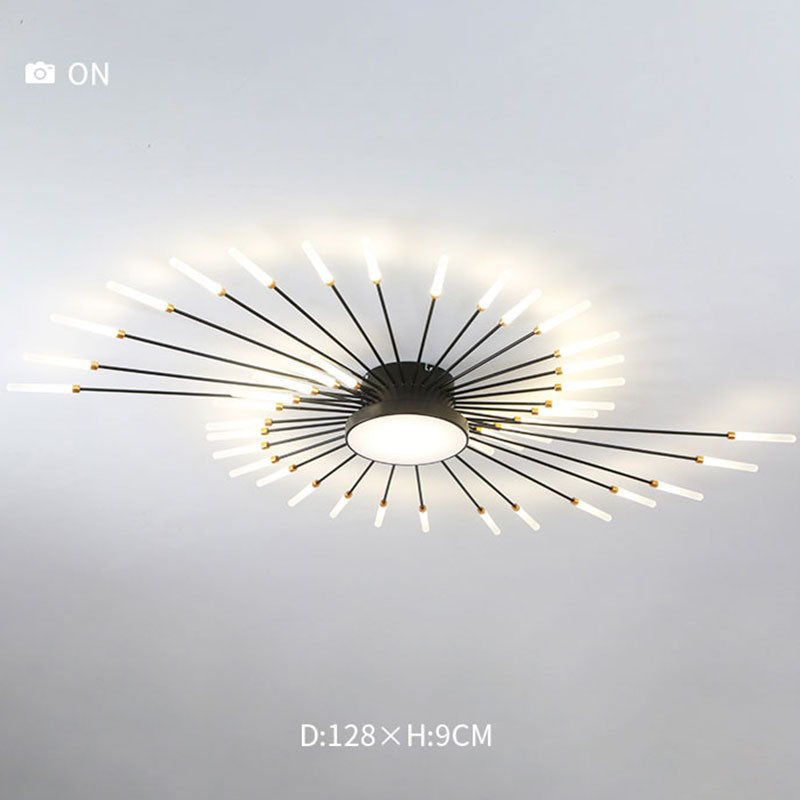 Wesley Modern Home Decoration Fireworks LED Ceiling Light | ventumra