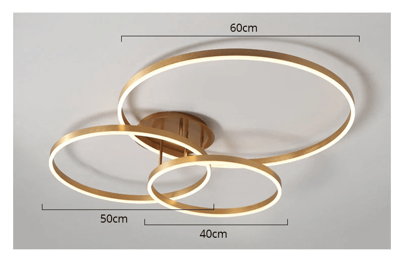Aurelia LED Ceiling Lamp With Dimmable Finish For Areas