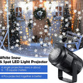 Snowflake Magic LED Projector — USB Powered, Weatherproof