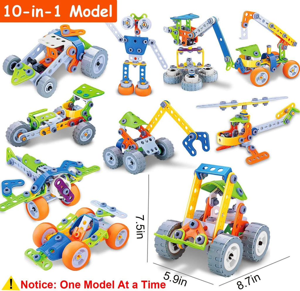 Imagination Builders stavebnice — kreativní stavění bez obrazovek, předlohy s návodem