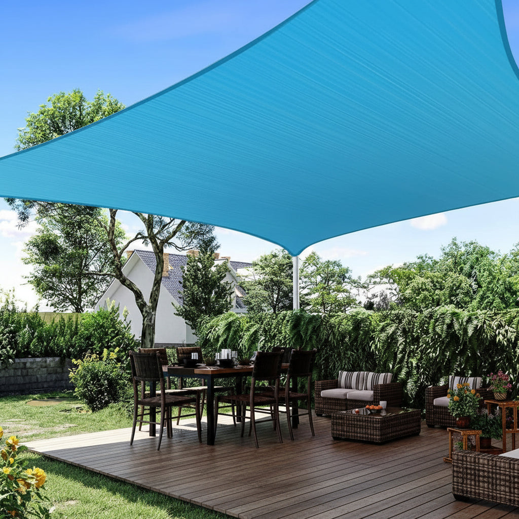 3x4 Meter Rectangular Awning — UV Protection Sunshade