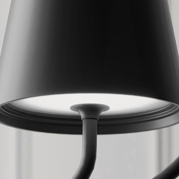 NovaCrest Rechargeable Pendant Light for Indoor and Outdoor