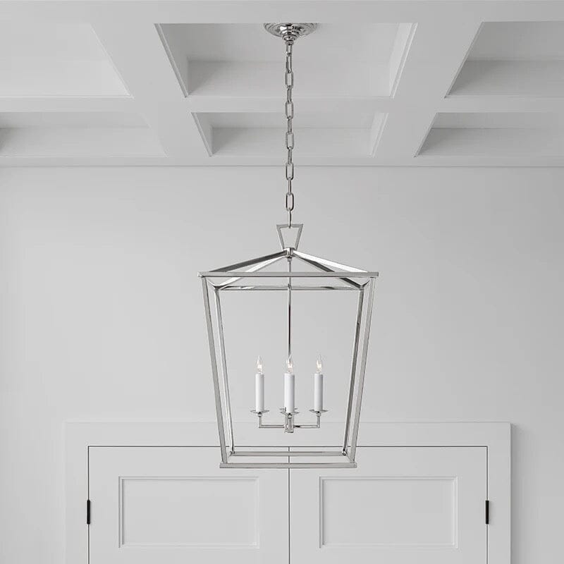 Asteron Retro Candle Cage Pendant Light for Dining Rooms