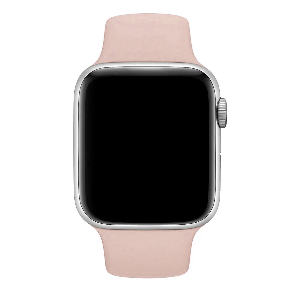 Apple Watch gyengéd rózsaszín szilikonpánt kiegészítőkhöz | Ventumra