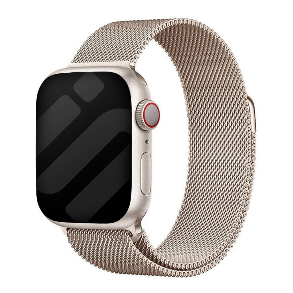 Apple Watch Milanese Strap In Starlight Finish Edition | Ventumra