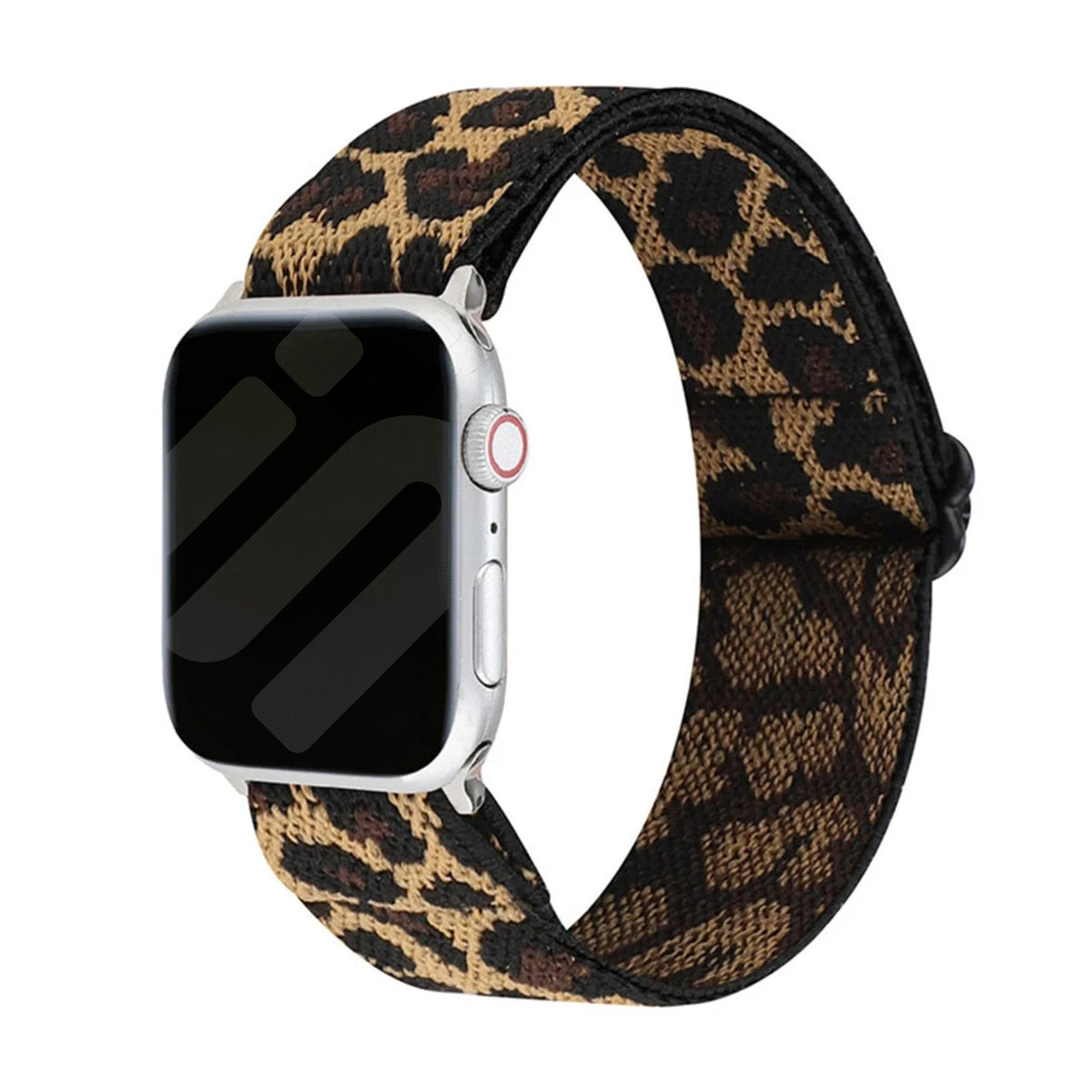 Elastický řemínek s leopardím vzorem pro Apple Watch na každodenní nošení | Ventumra