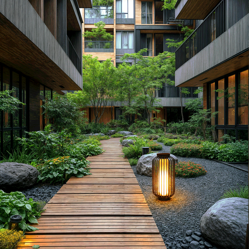 Lunara Cage Outdoor Lamps Waterproof Weatherproof Lighting