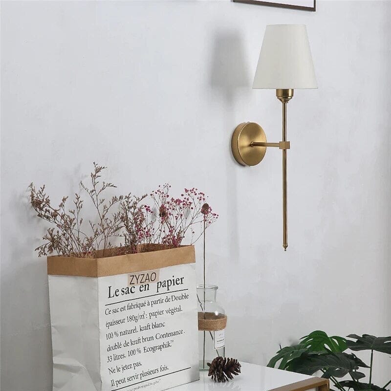 Nordic Fabric Lampshade For Modern Wall Lighting Accent