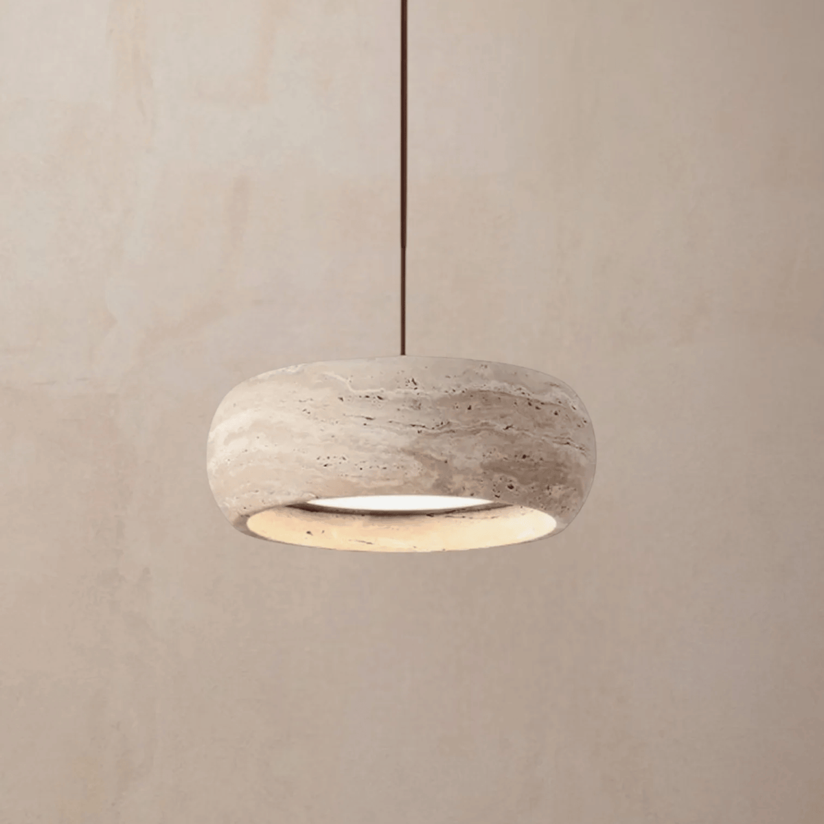 Stone Ring Pendant Light | Ventumra