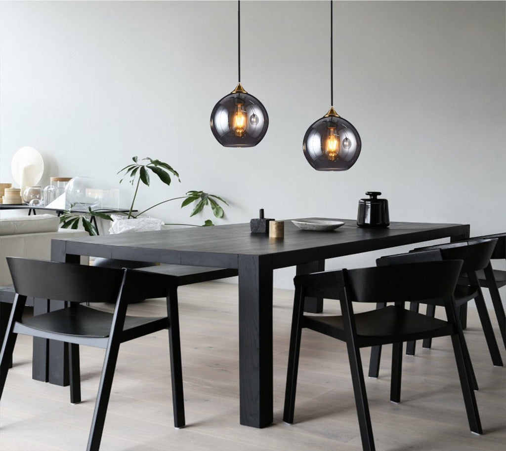 Aurelia Glass Pendant Light | Warm Rustic Modern Glow