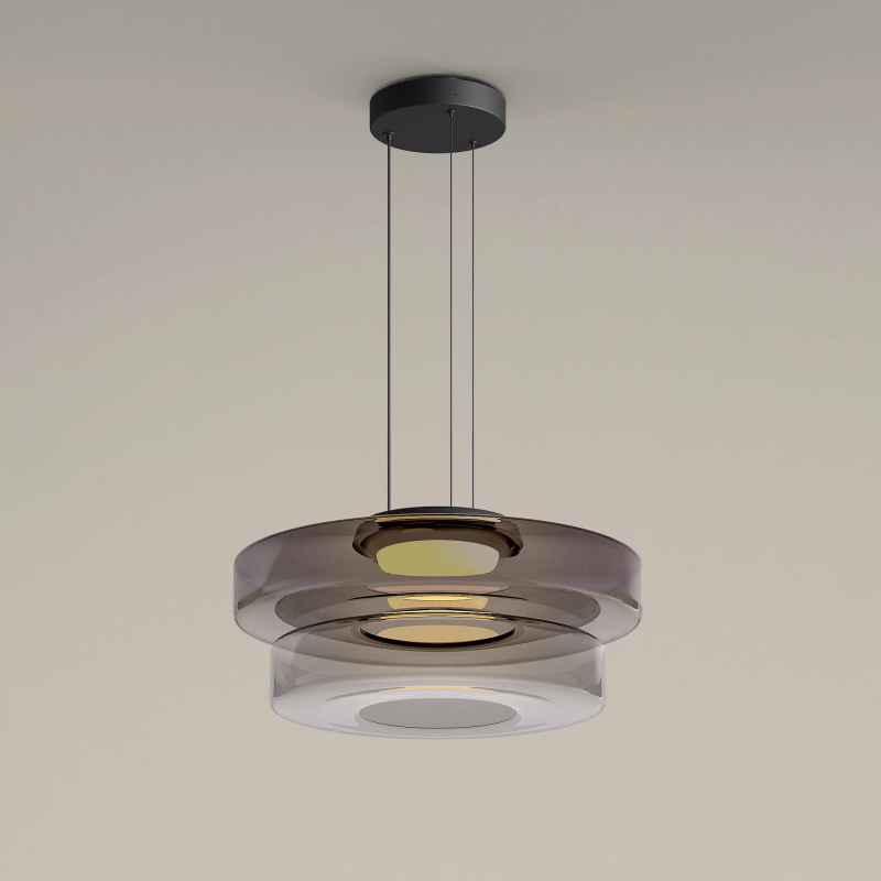 Jojo Glass Pendant Light Multi-tiered Structure | ventumra