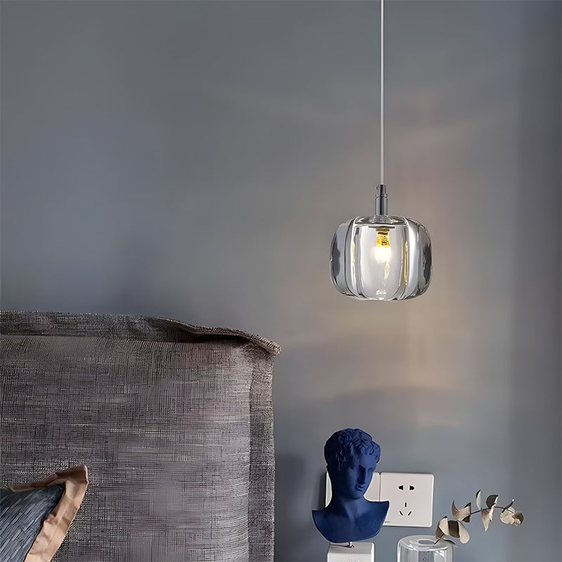 Multicolor Glass Pendant Light Fixture With Layered Lighting | Ventumra