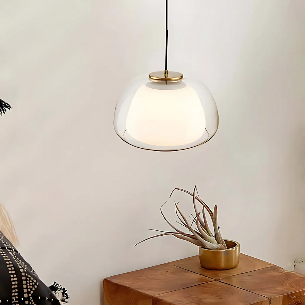 Lumeri | Modern Frosted Pendant for Living Room and Dining