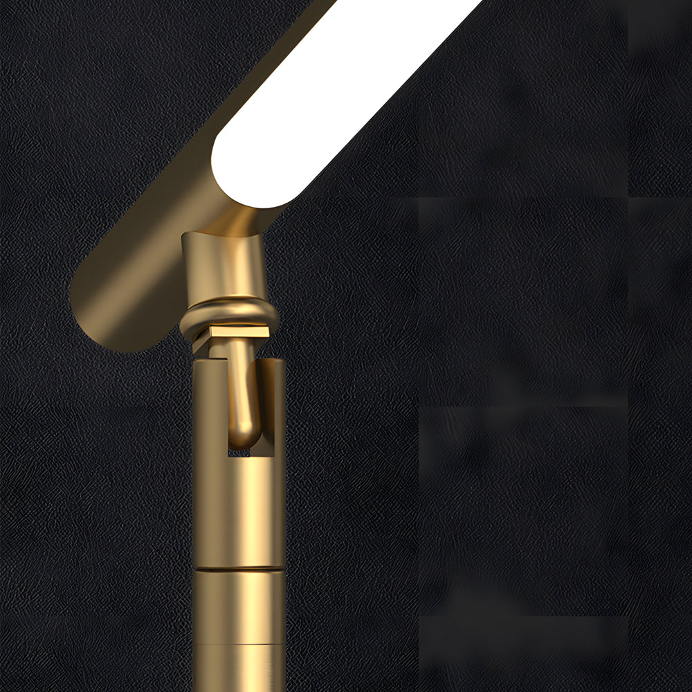 AuricLine | Modern Adjustable Brass & Copper LED Desk Lamp