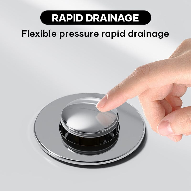 AquaGuard Stainless Steel Drain Strainer — Hair Catcher
