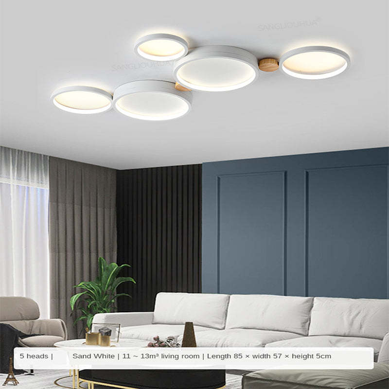 Arisha Round Flush Mount Ceiling Light 3 Colour 3/4/5/6/7 Heads | ventumra