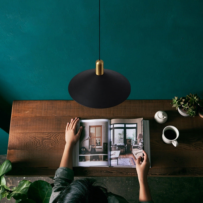 Aria Vintage Umbrella Monochrome Pendant Light | ventumra