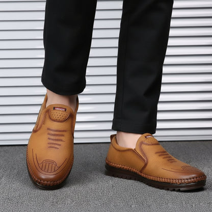 Mocassins en Cuir Véritable - Confort Souple