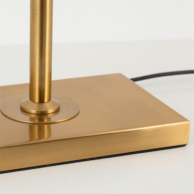 ElaraLux Golden Art Deco Floor Lamp | Modern Floor Light