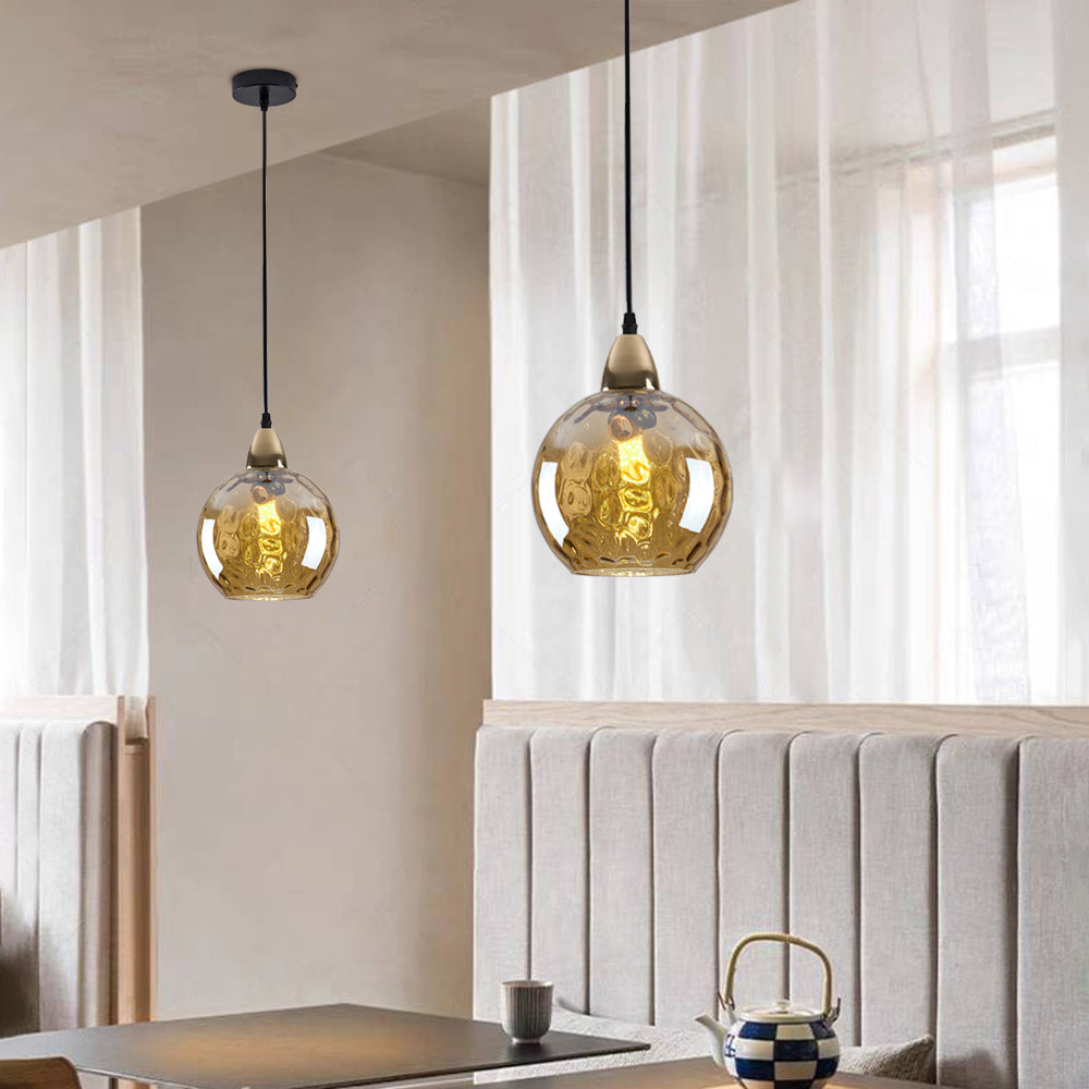 Water Ripple Glass Pendant Lights - Neutralighting