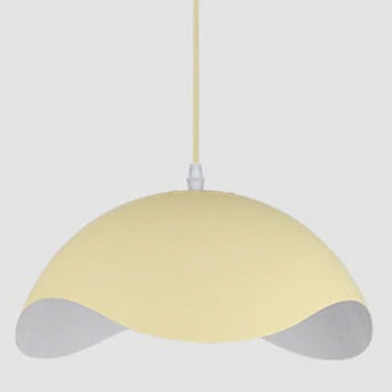 Valentina Colorful Shade Single Pendant Lights, Wood & Metal | ventumra