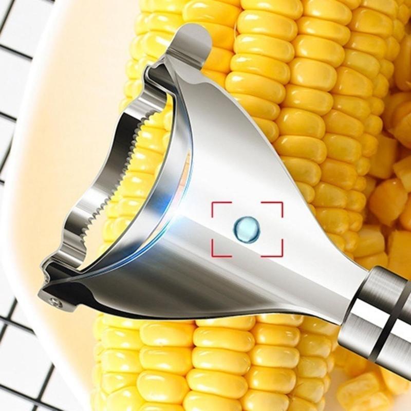 GrainMaster Stainless Steel Grain Slicer — 18 × 6.5 cm