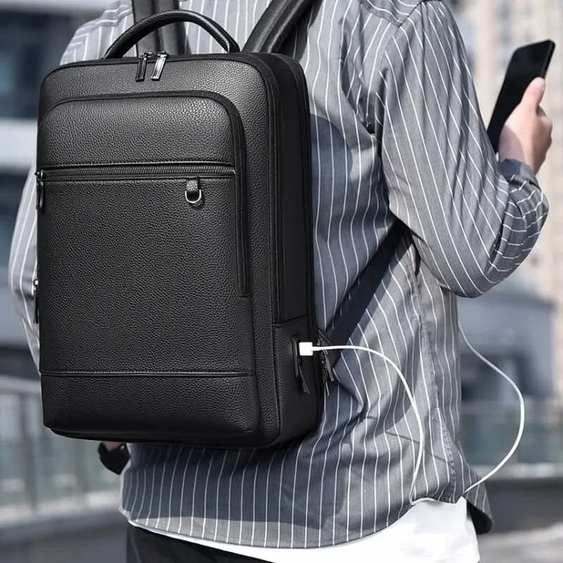 CityVault Smart USB Backpack — Streamlined Profile, Organized Interior Compartments