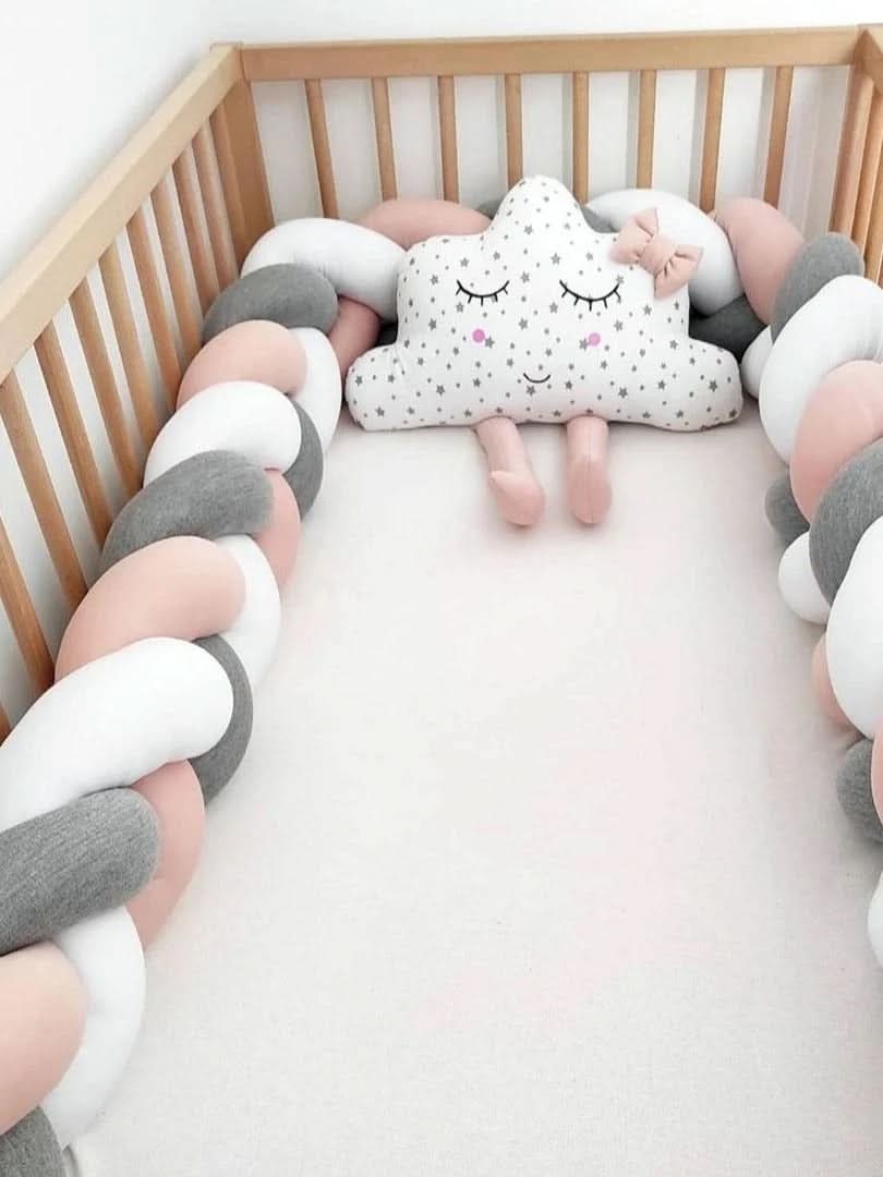CozyNest gewebtes Babykissen – konturierte Stützauflage für Säuglinge