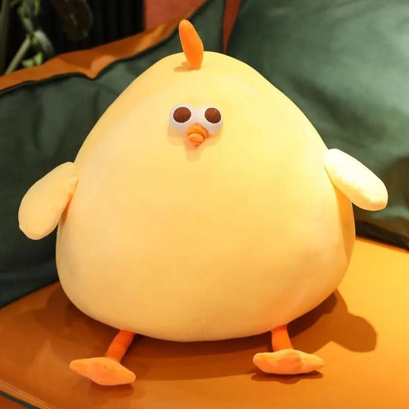 CloudCuddle Giant Plush Chick — Oversized Stuffed Bird, Resilient Inner Filling