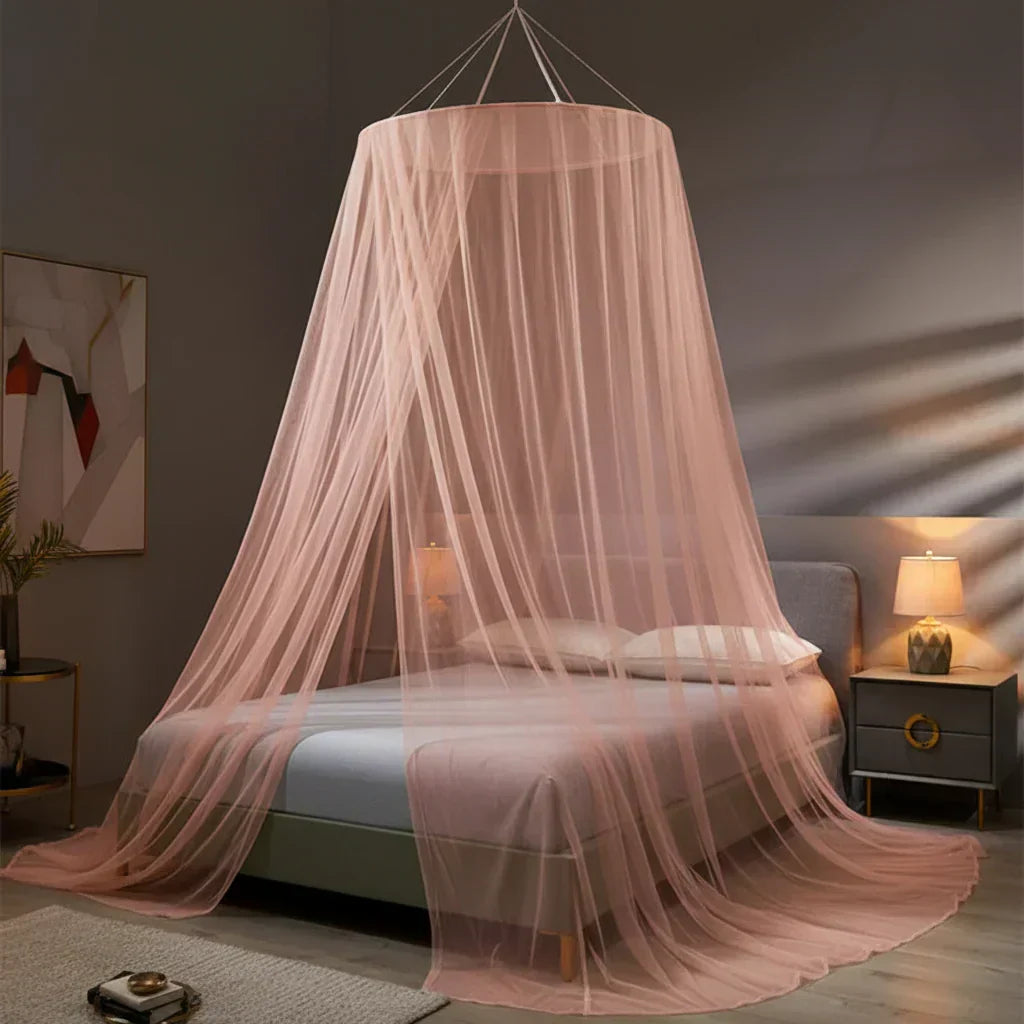 NightShield Foldable Insect Net — Pop-Up Spring Frame