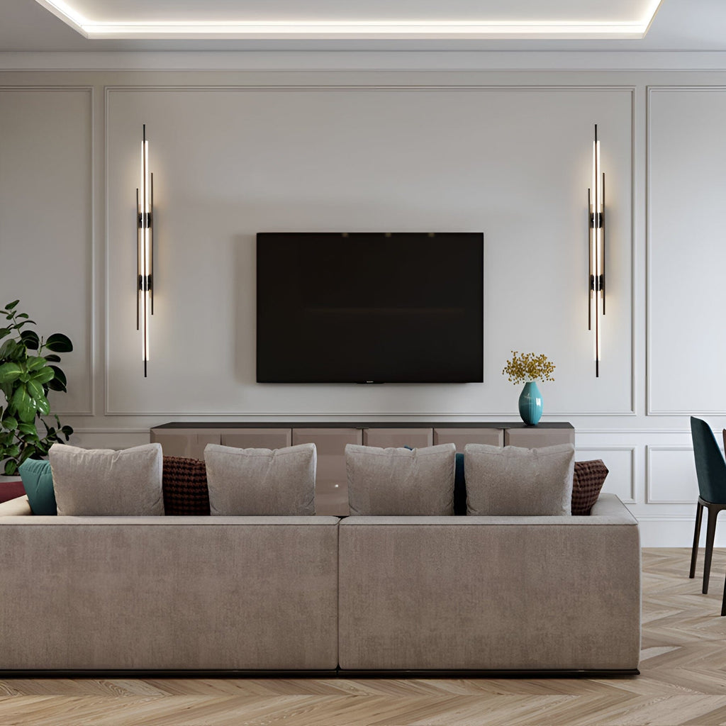 Luminex Aztec LED Wall Lamp with Glass Ball for Ambience