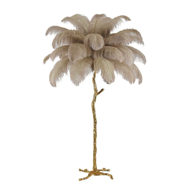 AuraFeather Luxe Floor Lamp for Modern Living Spaces