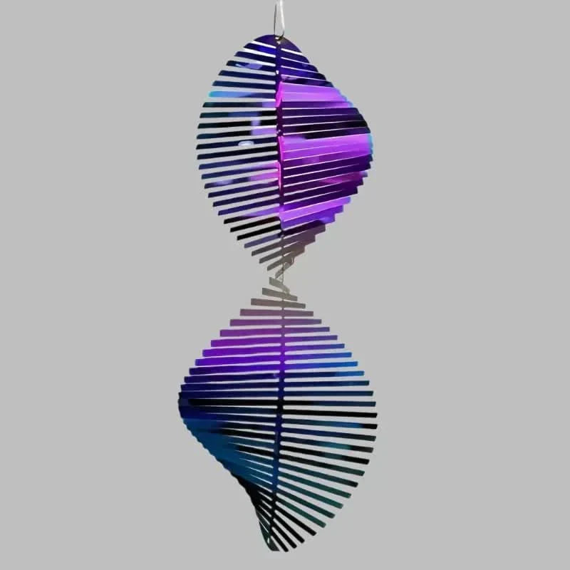 Havespinner ZephyrSpin — vinddrevet kinetisk skulptur, design med kontinuerlig rotation