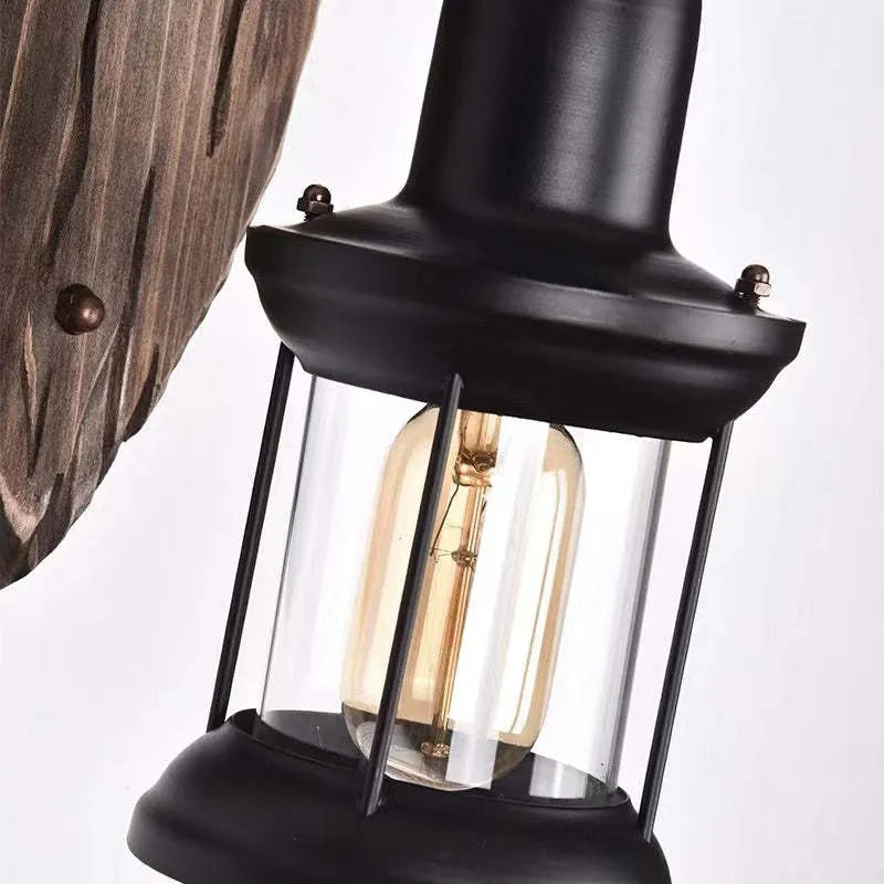 Austin Vintage Lantern Metal Classic Industrial Wall Lamp | ventumra