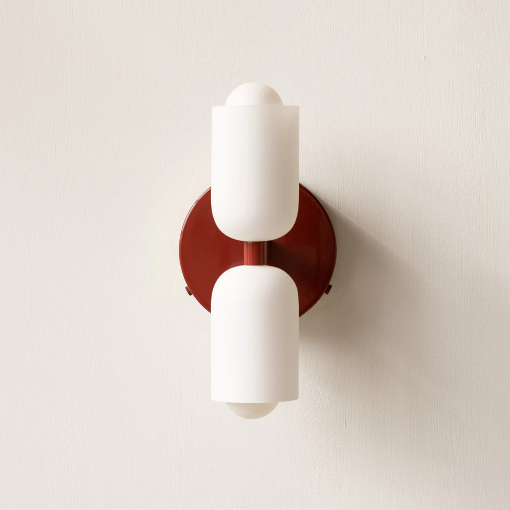 LumaBeam Duo Wall Lamp  Dual Head Ambient Sconce For Living Rooms