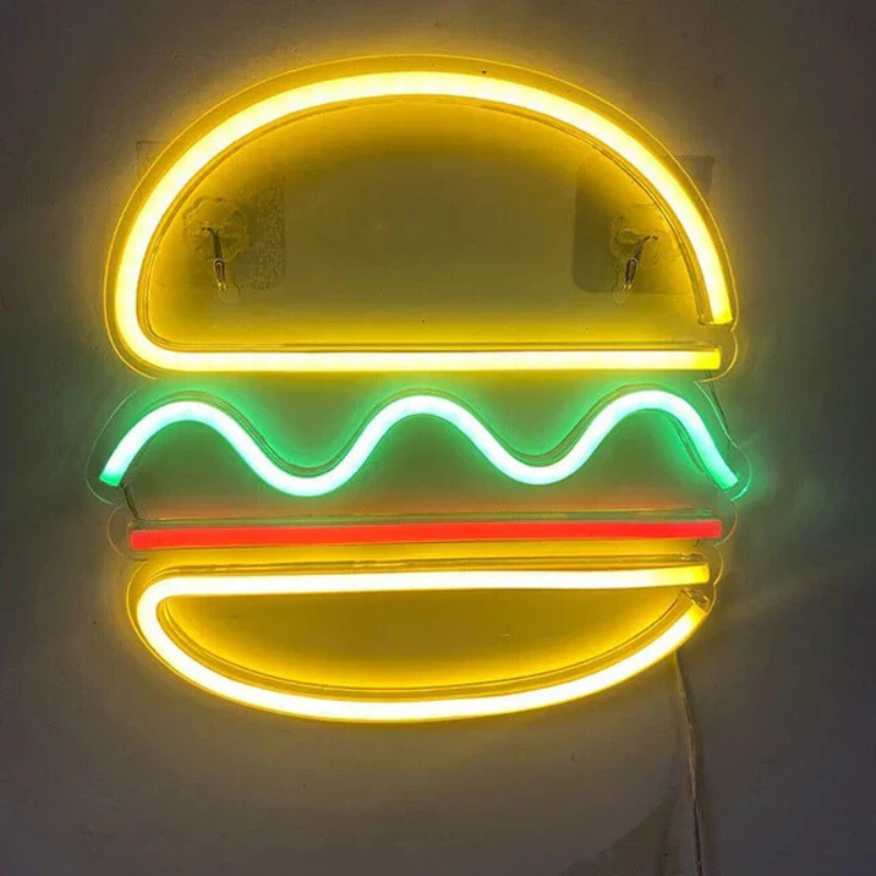 LumaBite Playful Neon Night Lamp For Ambient Living Rooms