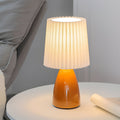 Aurelle | Glass Base Dimmable Desk Lamp With USB Port