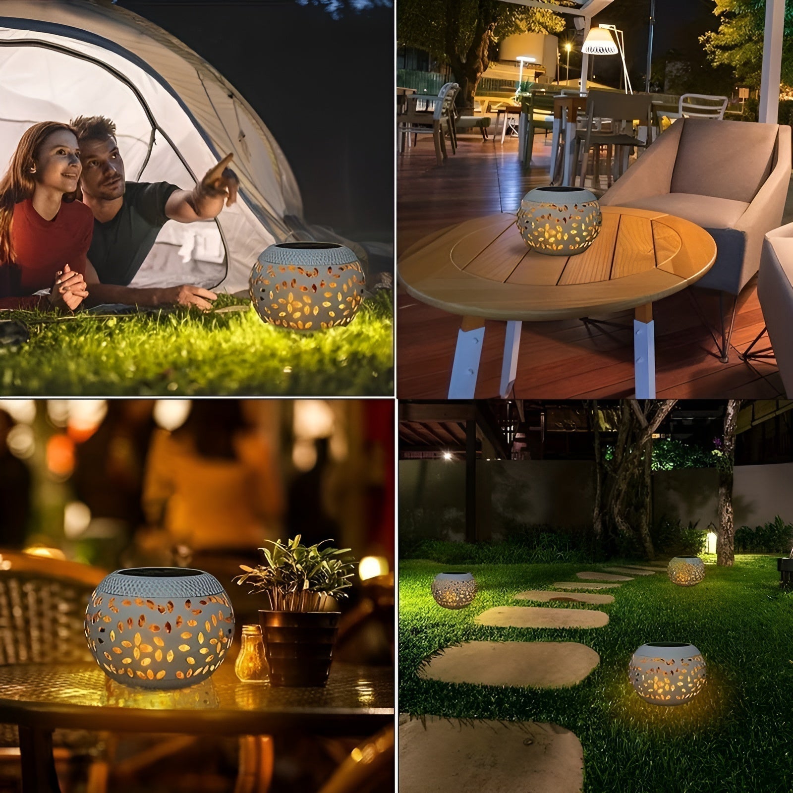 LumaSphere Portable LED Lamp for Indoor Outdoor Ambience