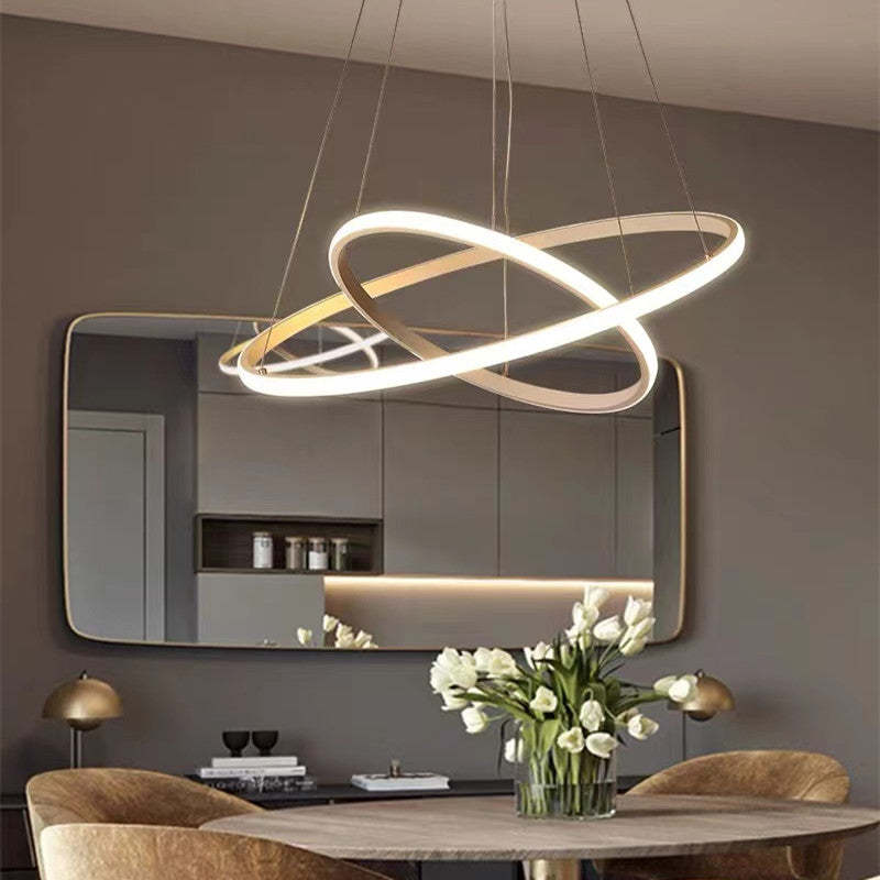 Zin Modern Ring Pendant Light, 2/3/4 Rings | ventumra
