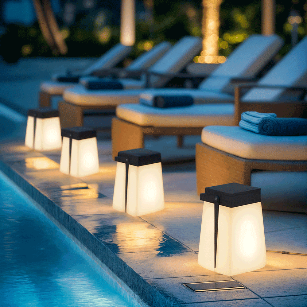 FjordGrove Nordic Solar Garden Lamps for Outdoor Spaces
