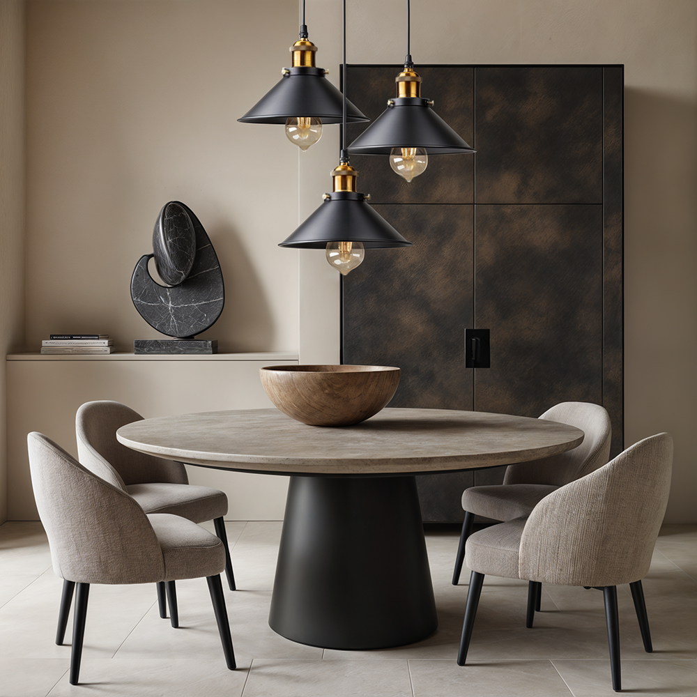 Nordica Vintage Lamp, Russian-Inspired Handcrafted Iron