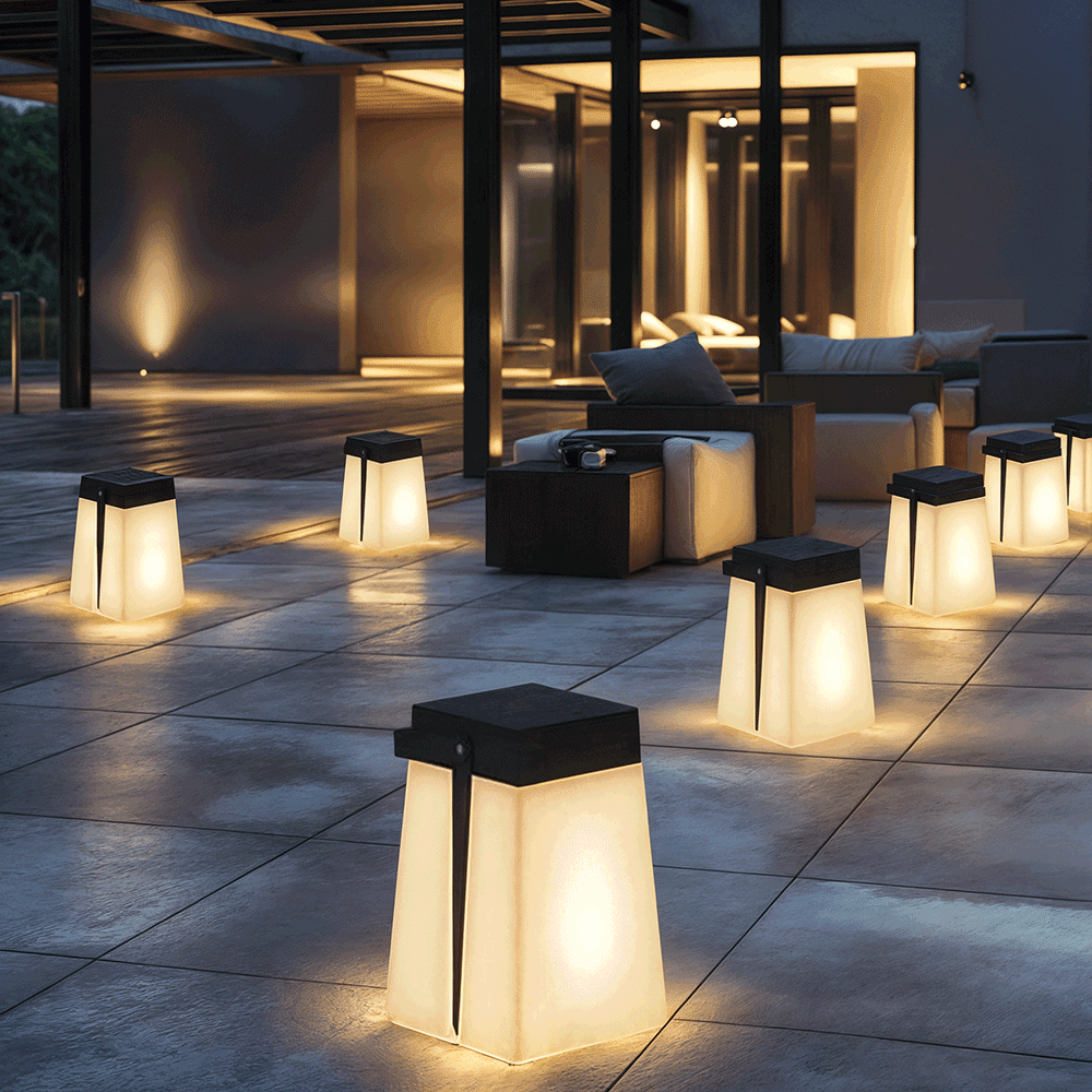 FjordGrove Nordic Solar Garden Lamps for Outdoor Spaces