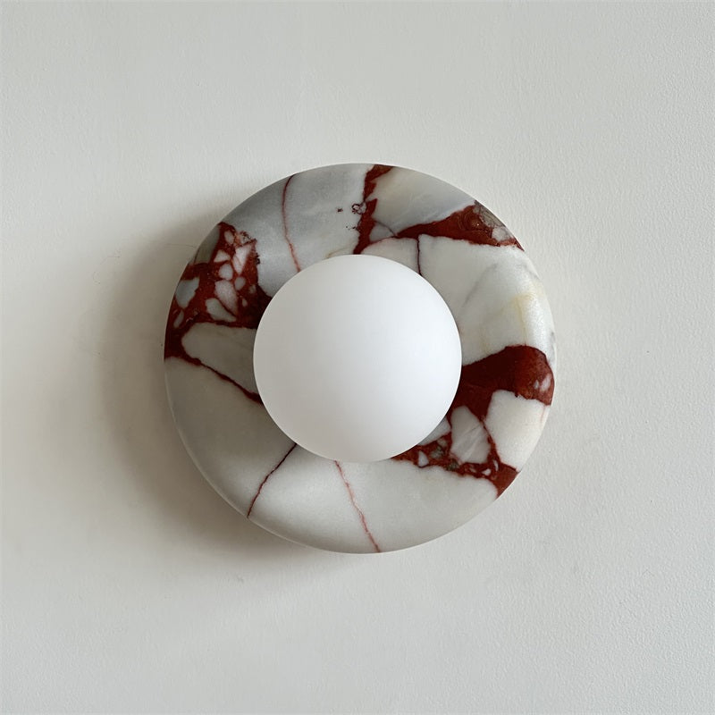Avi Marble Indoor Wall Sconce - Neutralighting